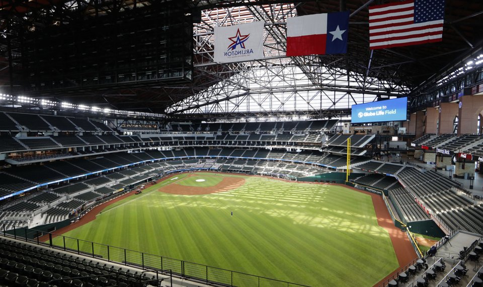 Globe Life Field - Ball Park of the Texas Rangers - Arlington, Texas